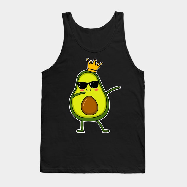 Cute Dabbing Avocado For Boys Kids Dab Dance Gift Tank Top by HCMGift